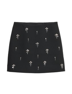 marks & spencer disc embellished mini a-line-skirt