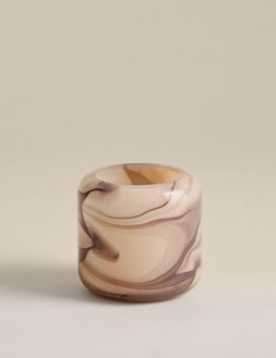 M&S Marble Effect Tea Light Holder £7.50