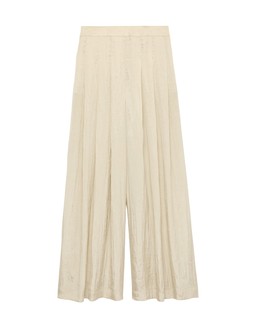 M&S Pleated Palazzo Trousers