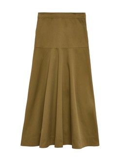 M&S Pure Cotton Maxi Drop Waist Skirt, £40