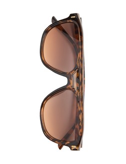 M&S Round Mask Sunglasses, Brown Mix, £16