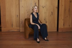 M&S Tie Linen Waistcoat £46, M&S Wide Leg Trouser £40, M&S Pointed Toe Slingback Stiletto Heel £46