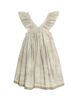 M&S Beige Embroidered Dress £18