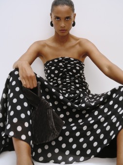 M&S Collection Dress £79 (April), Earrings £14 (March) (2)