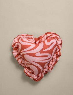 M&S Frilly Heart Cushion £17.50
