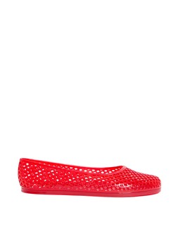 M&S Jelly Slip On Ballet Pumps Red £19.50