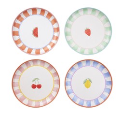 M&S Set of Four Summer Brights Icon Side Plates £10
