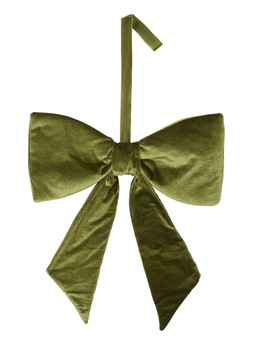 M&S Velvet Bow Decoration. £18