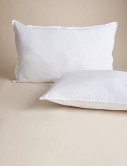 M&S 2pk Ultimate Comfort Pure Cotton Medium Pillows £37.50