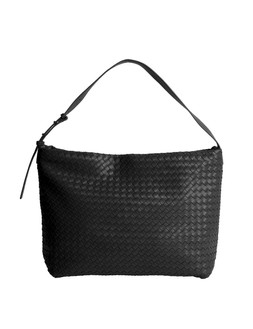 M&S Black Woven Shoulder Bag £45