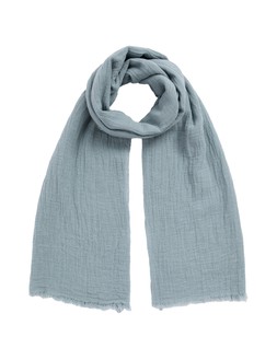 M&S Blue Linen Mix Scarf £19.50