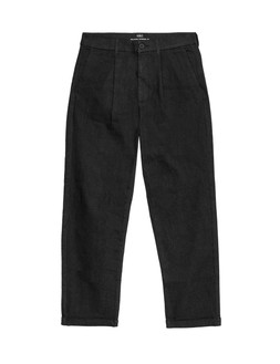 M&S Collection Relaxed Tapered Fit Single Pleat Jeans £35