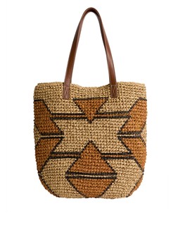 M&S Collection Striped Straw Tote Bag £35