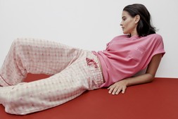M&S Cotton Rich PJ Top £10 and Jacquard Bottom £18 2