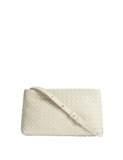 M&S Cream Weave Crossbody £35