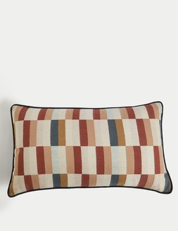M&S Geometric Bolster Cushion £17.50