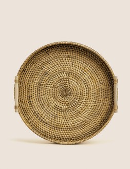 M&S Rattan Tray £20 (2)