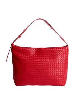 M&S Red Woven Shoulder Bag £45