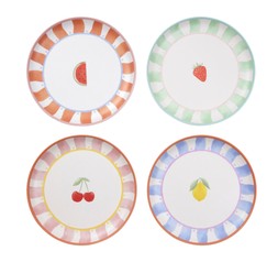 M&S Set of Four Summer Brights Icon Side Plates £10