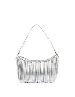 M&S Silver Pleated Shoulder Bag £29.50