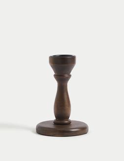 M&S Wooden Dinner Candle & Tealight Holder £9.50