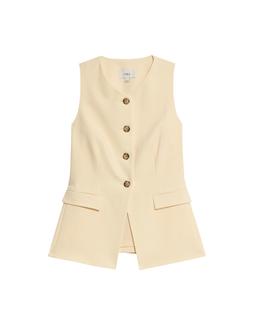 M&S Wool Look Collarless Waistcoat £45 (1)