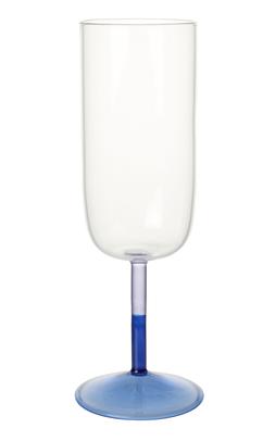 Set of Two Contrast Stem Flute Glasses £18